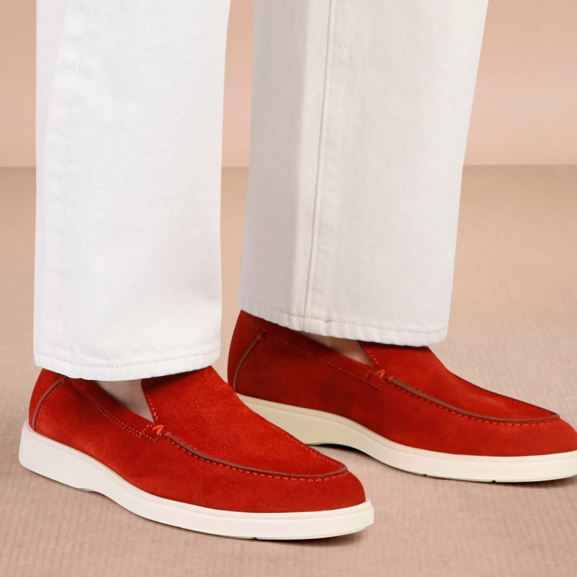 Hot Mocassino da uomo in suede arancione Vedi tutte le calzature | Mocassini