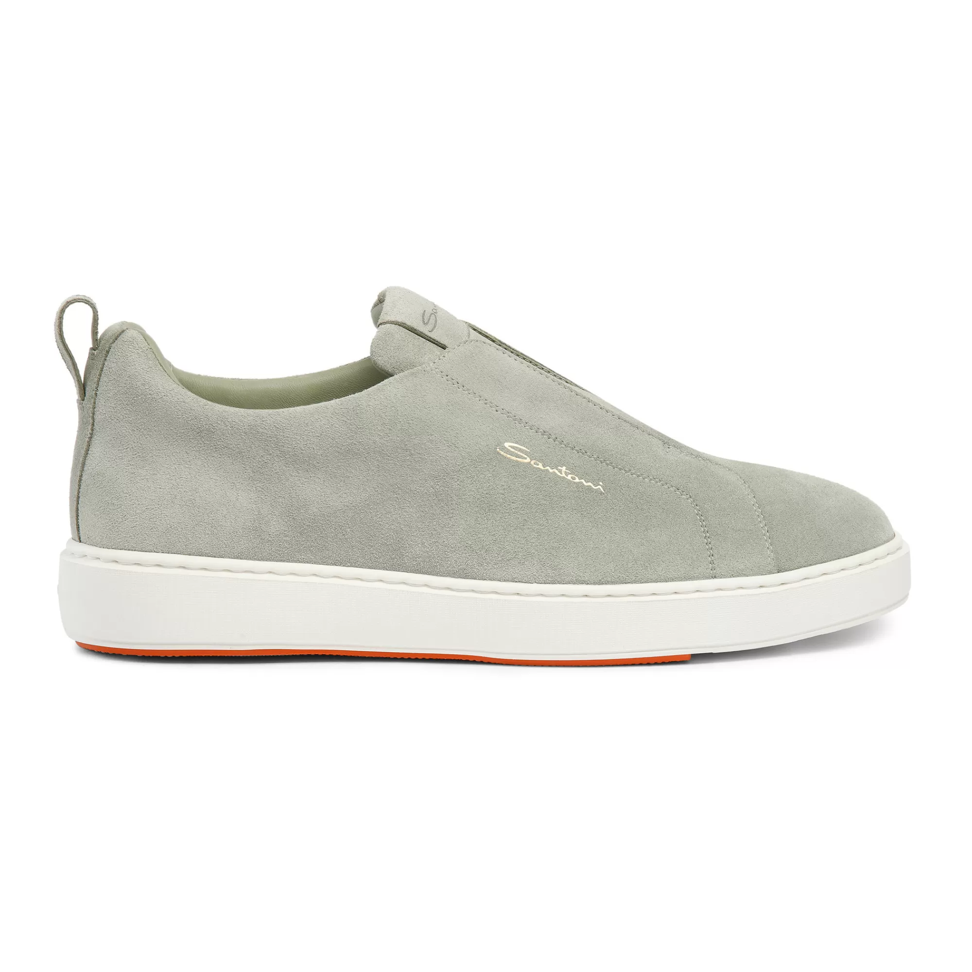 Fashion Sneaker slip-on da uomo in suede verde Vedi tutte le calzature | Sneakers